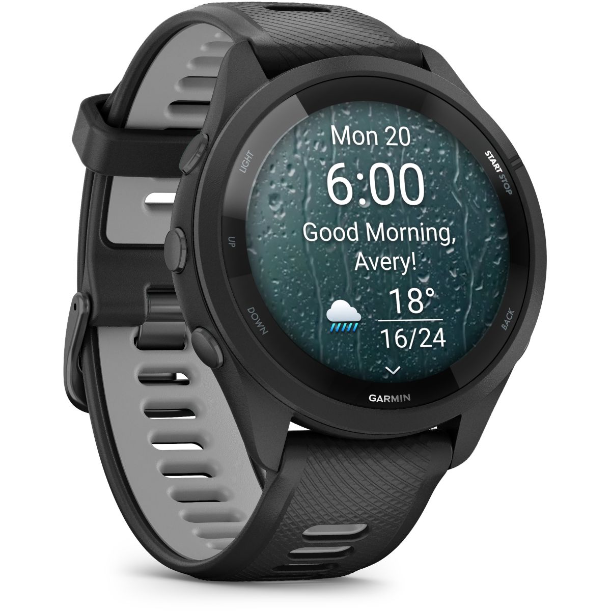 Montre connectée Forerunner 265 Music Noire / GRIS AMOLED GPS IP6X noir, GARMIN