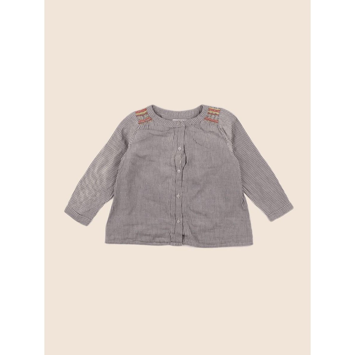 Blouse - Très bon état bleu, MANGO