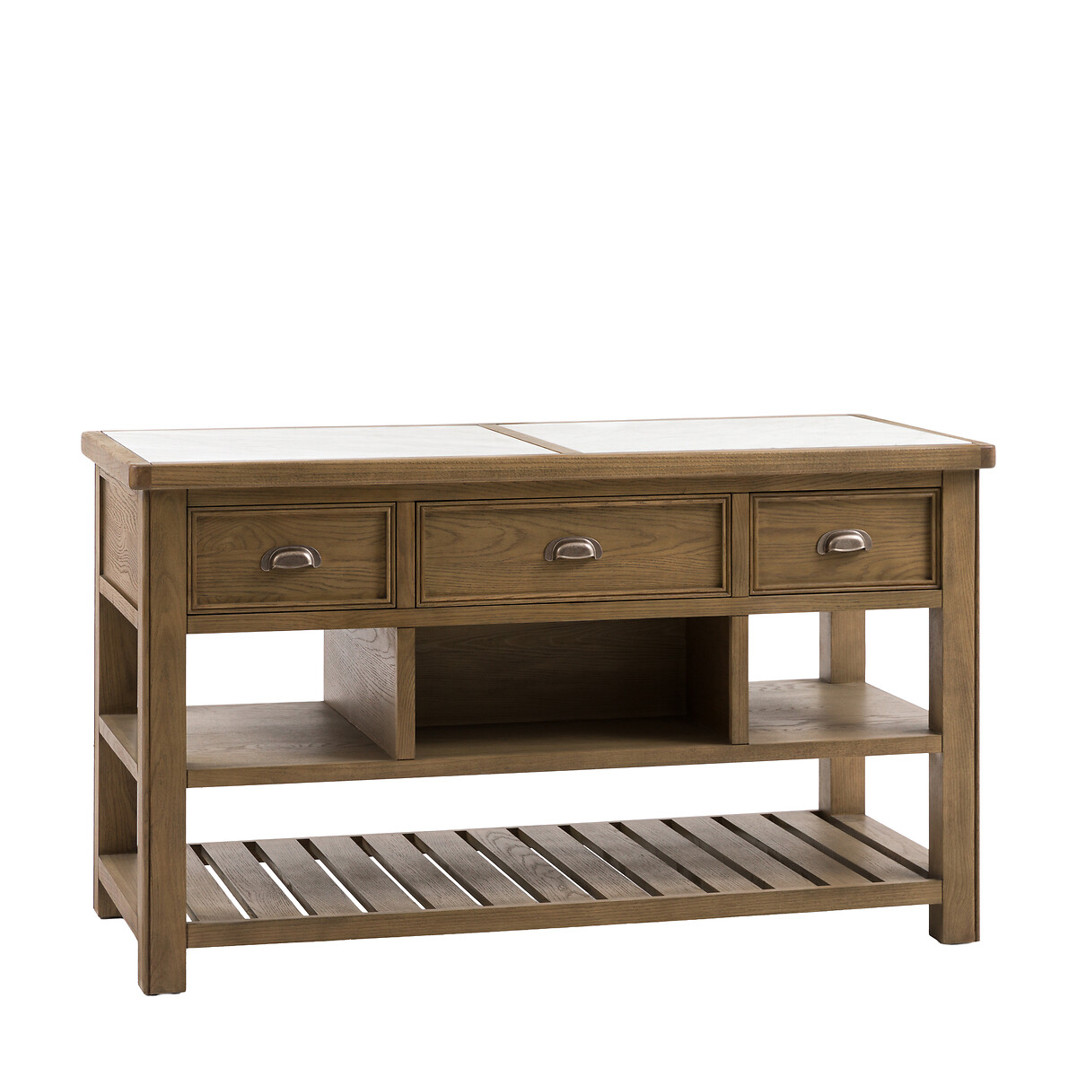 Toledo Oak Kitchen Island natural oak, SO'HOME