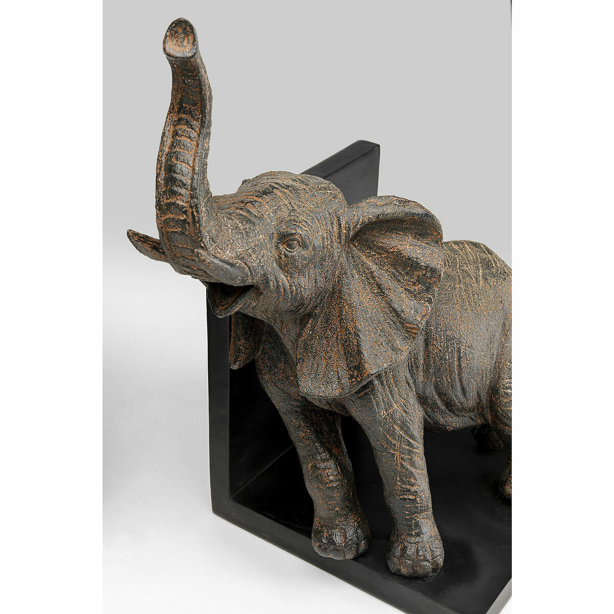 Serre-livres Elephants 25 (2/set) marron, KARE DESIGN