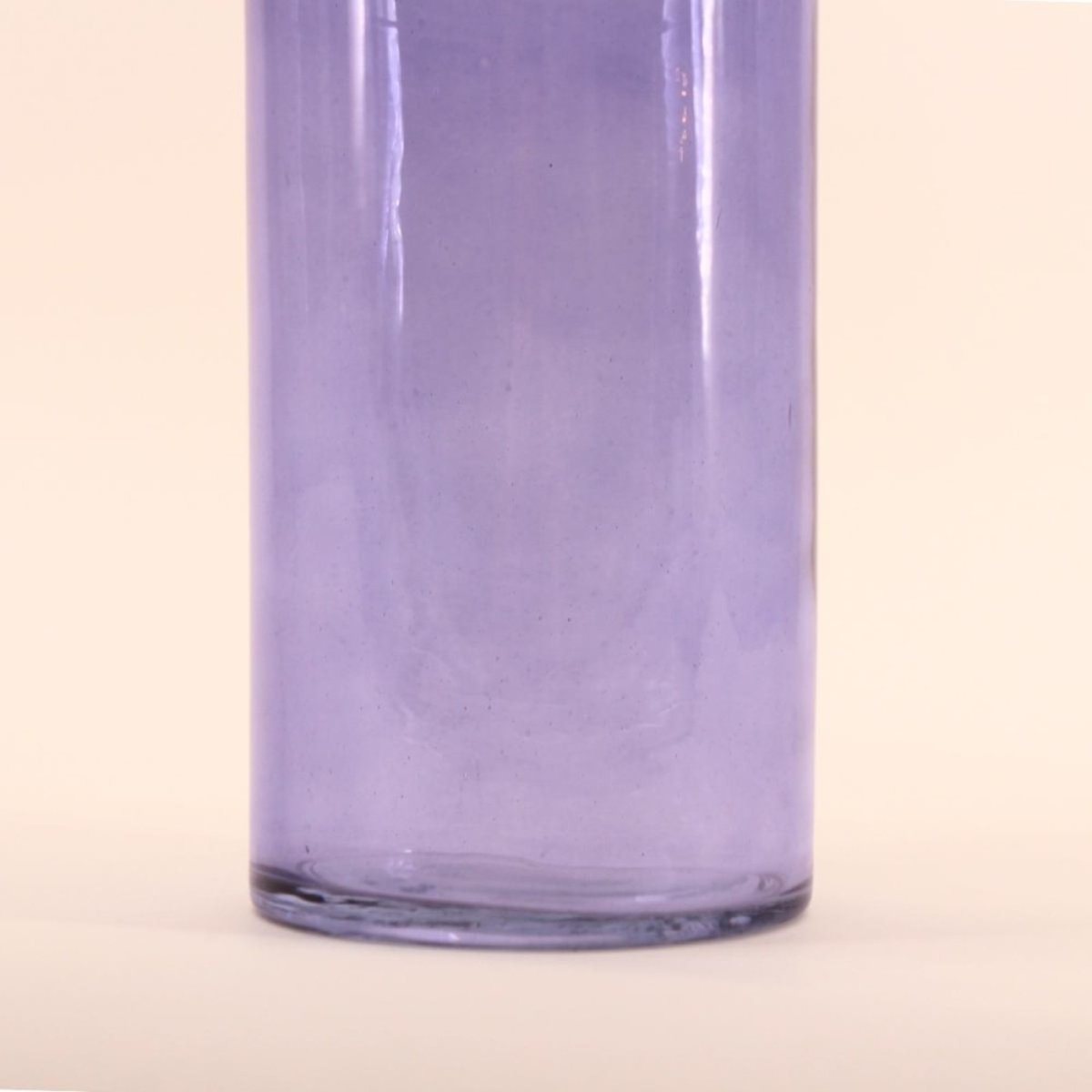 Vase anneau en verre, H31cm bleu, DECOSTAR