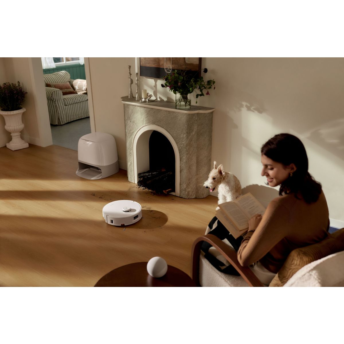 Robot Aspirateur Laveur Qrevo Curv 2 FlowX couleur unique, ROBOROCK