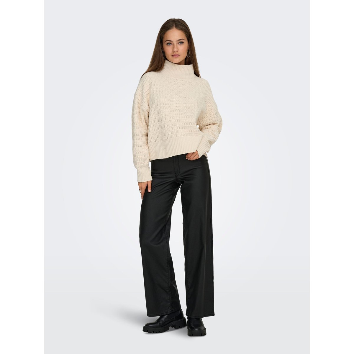 Pull En Maille whitecap gray, ONLY