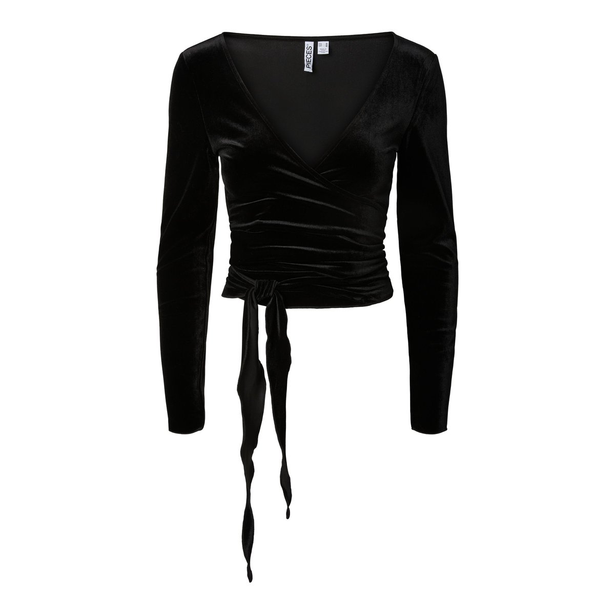 Top Cache-Cœur noir - black1, PIECES
