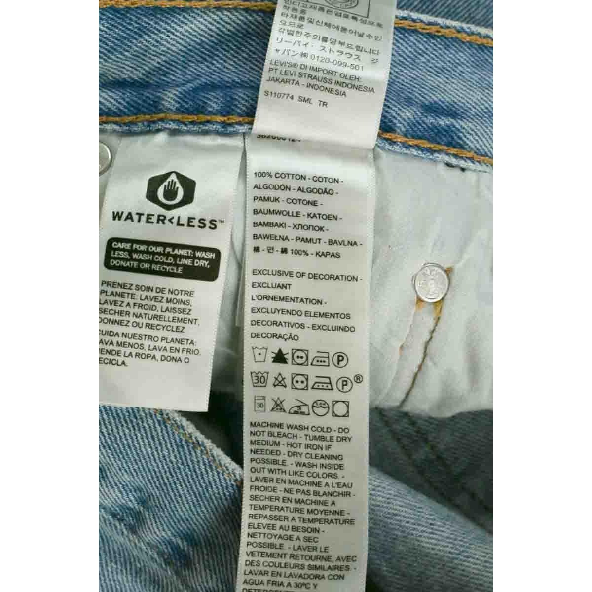 Jean droit - Très Bon État bleu, LEVI'S