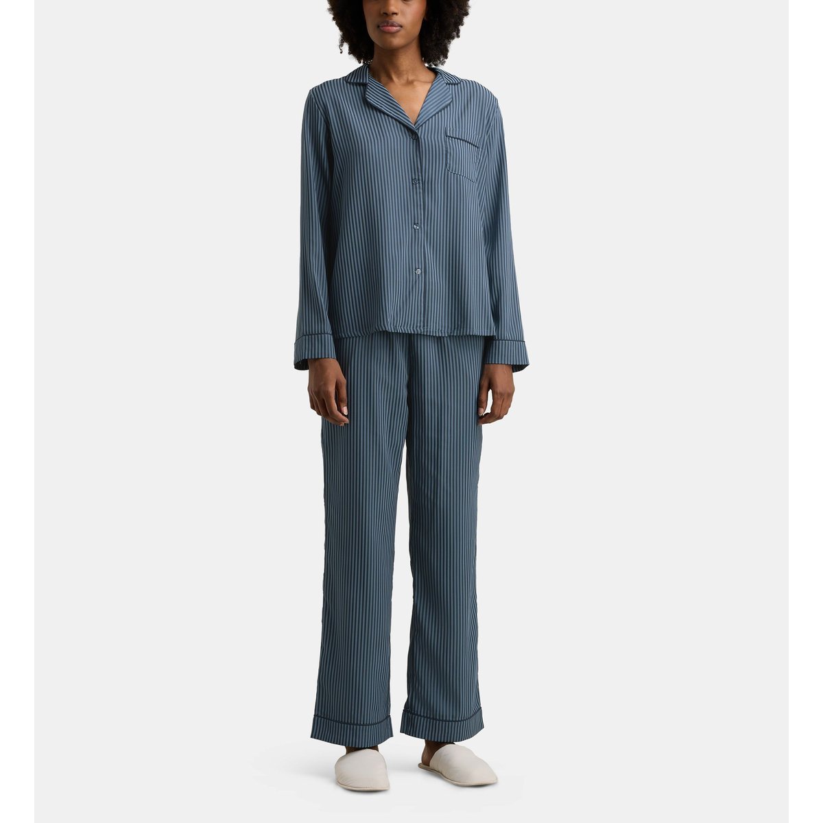 Pyjama long diova bleu, GALERIES LAFAYETTE