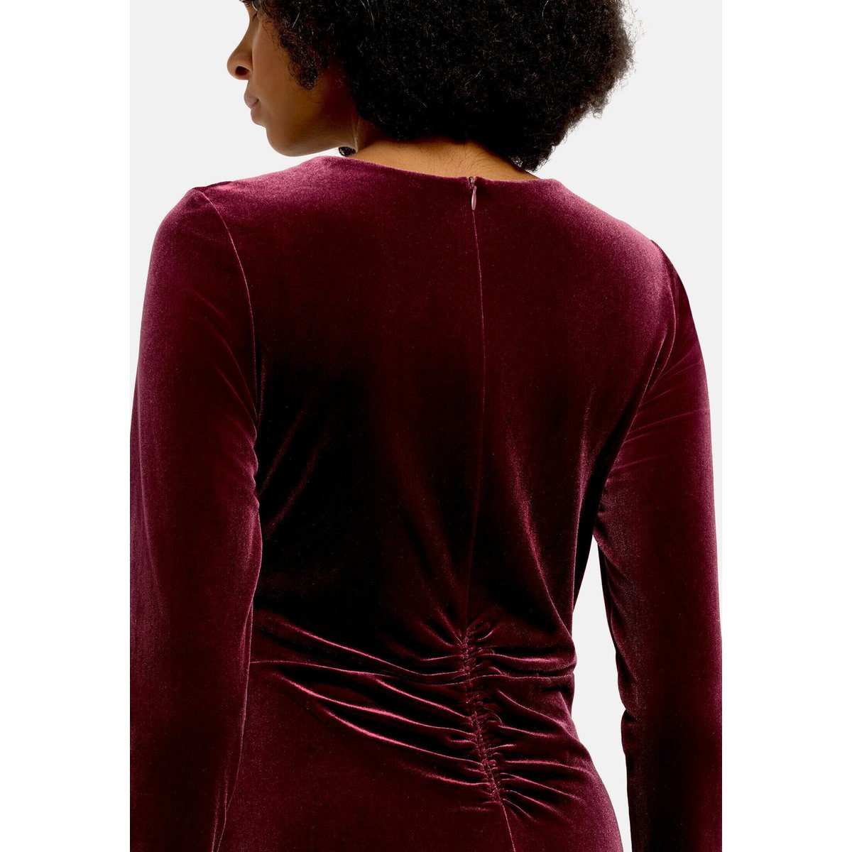 Robe de soirée à manches longues wild ruby, VERA MONT