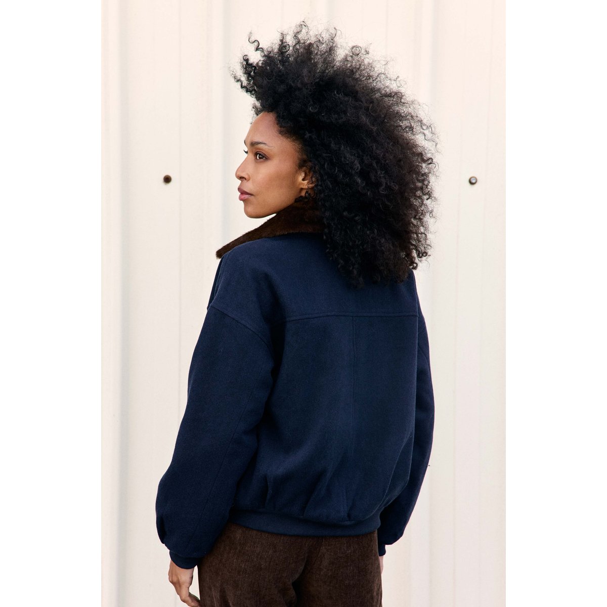 VESTE uni VIDEL 25-marine, LA PETITE ETOILE