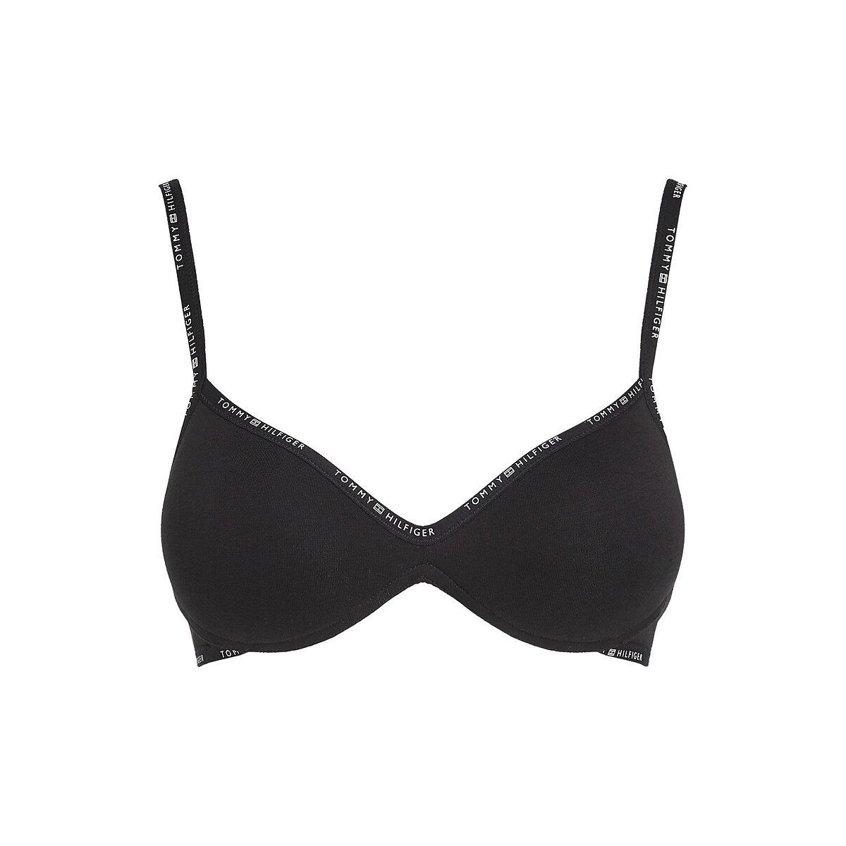 Non-Underwired Push-Up Bra black, TOMMY HILFIGER