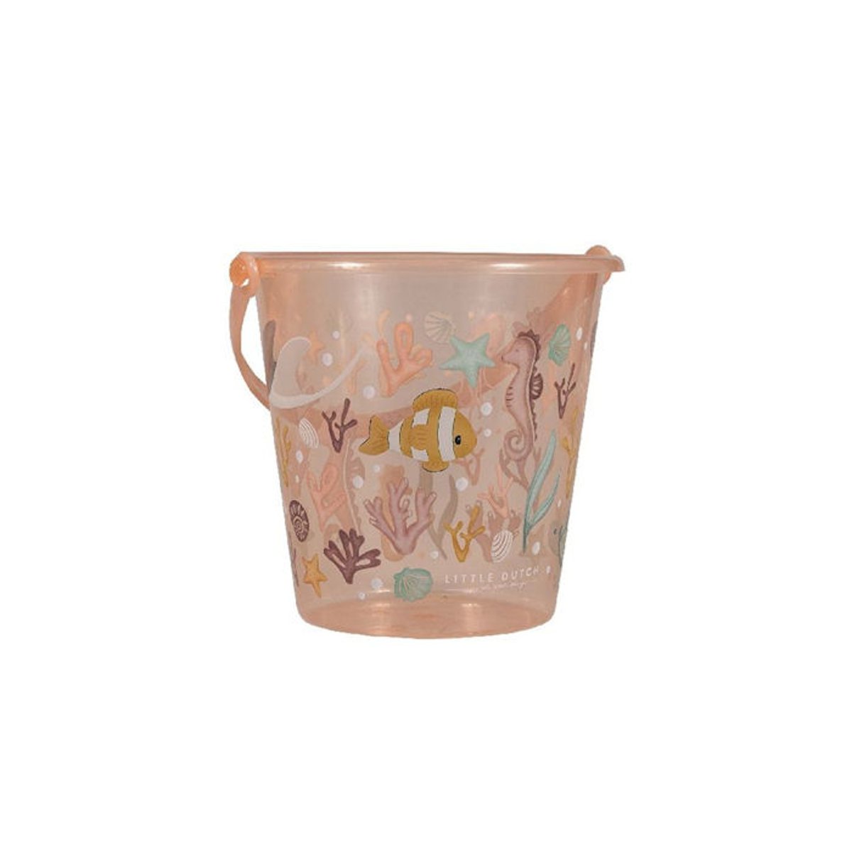 Seau de plage - Ocean Dreams Pink rose, LITTLE DUTCH