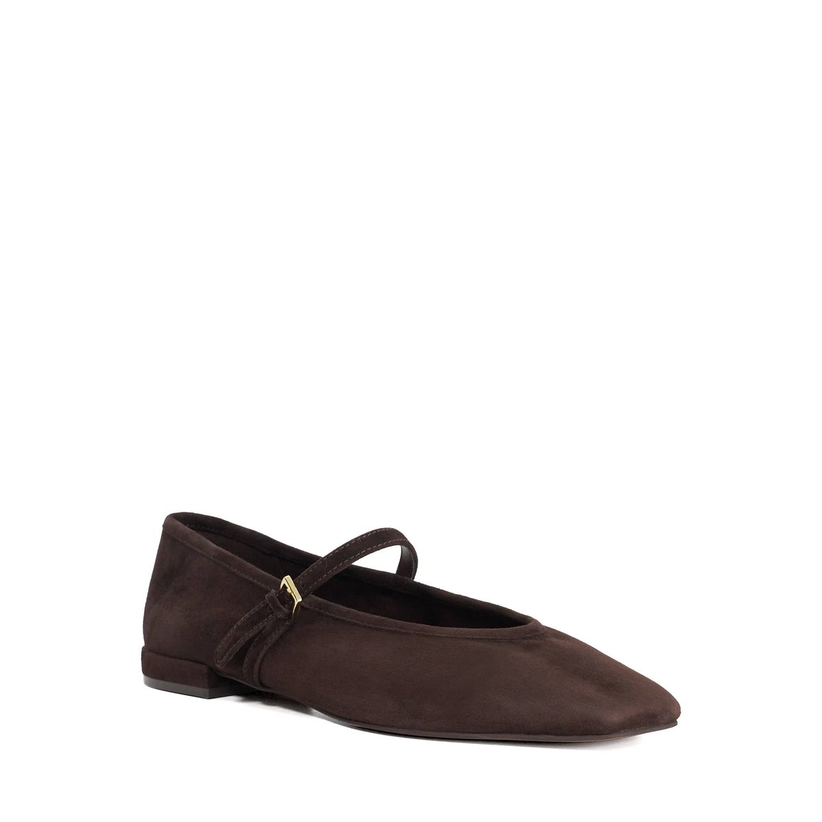 Mary-Janes en cuir suédé - HEARTHROB brown-suede, DUNE LONDON