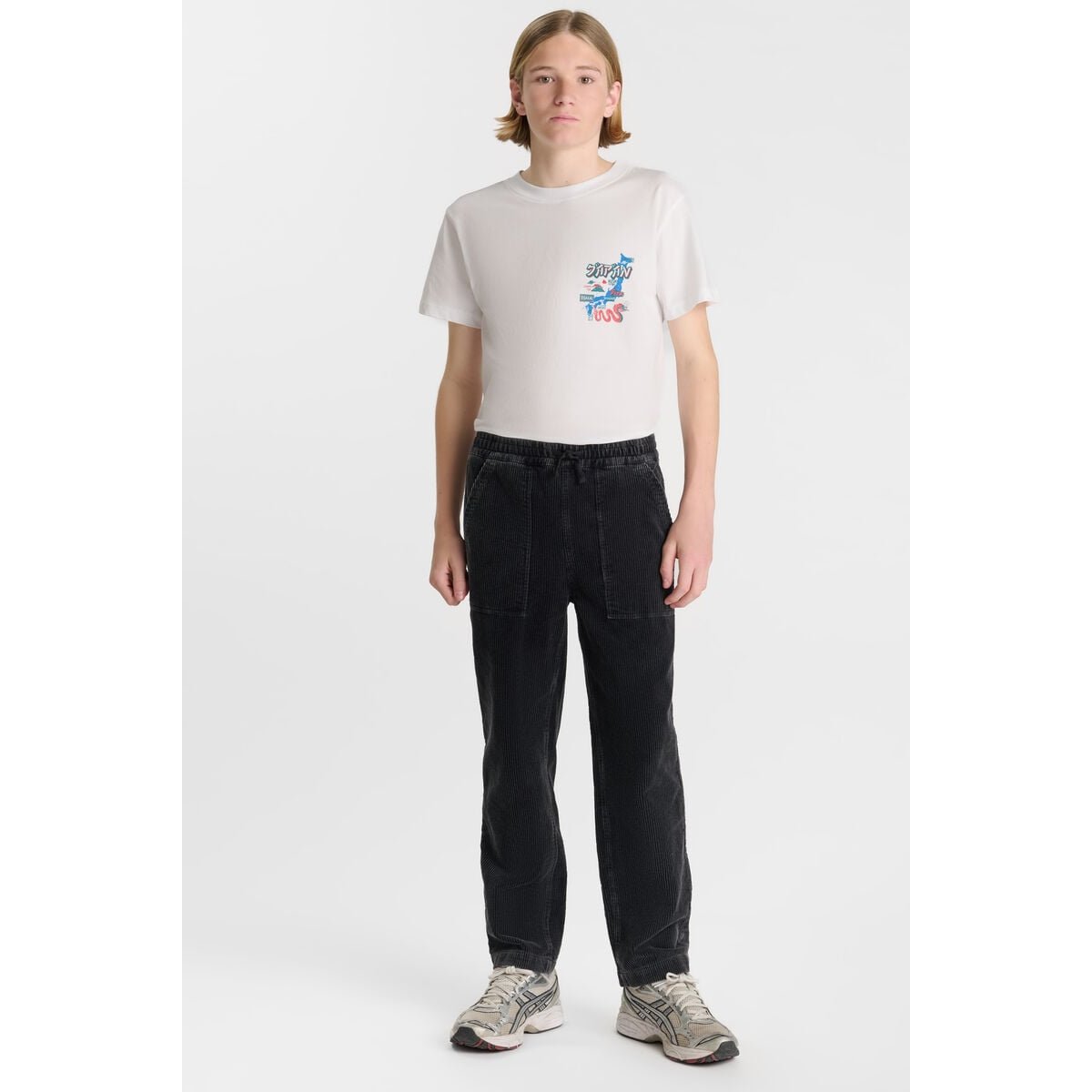 Pantalon droite CORALBO black, LE TEMPS DES CERISES