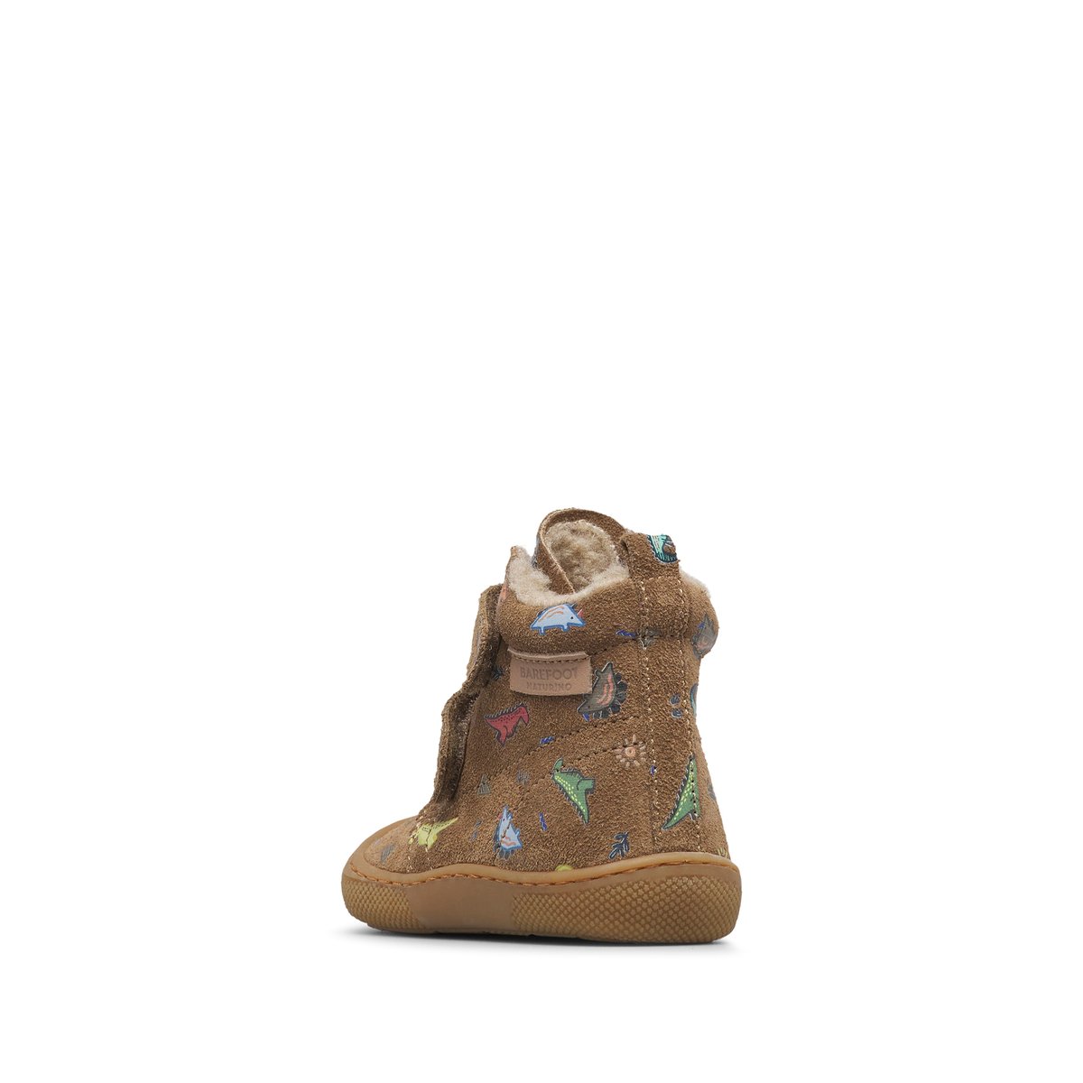Bottes barefoot en velours BAREFOOT WIGGHI VL marron clair-multicolore, NATURINO