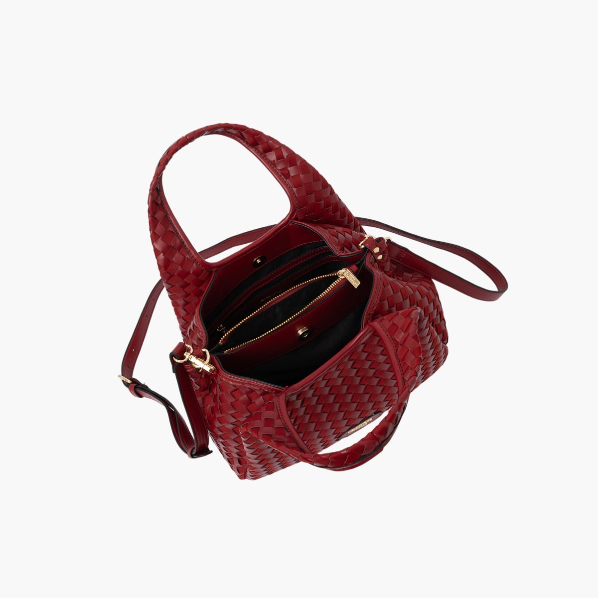 Sac Shopper M Talaya doré,rouge, LOLLIPOPS