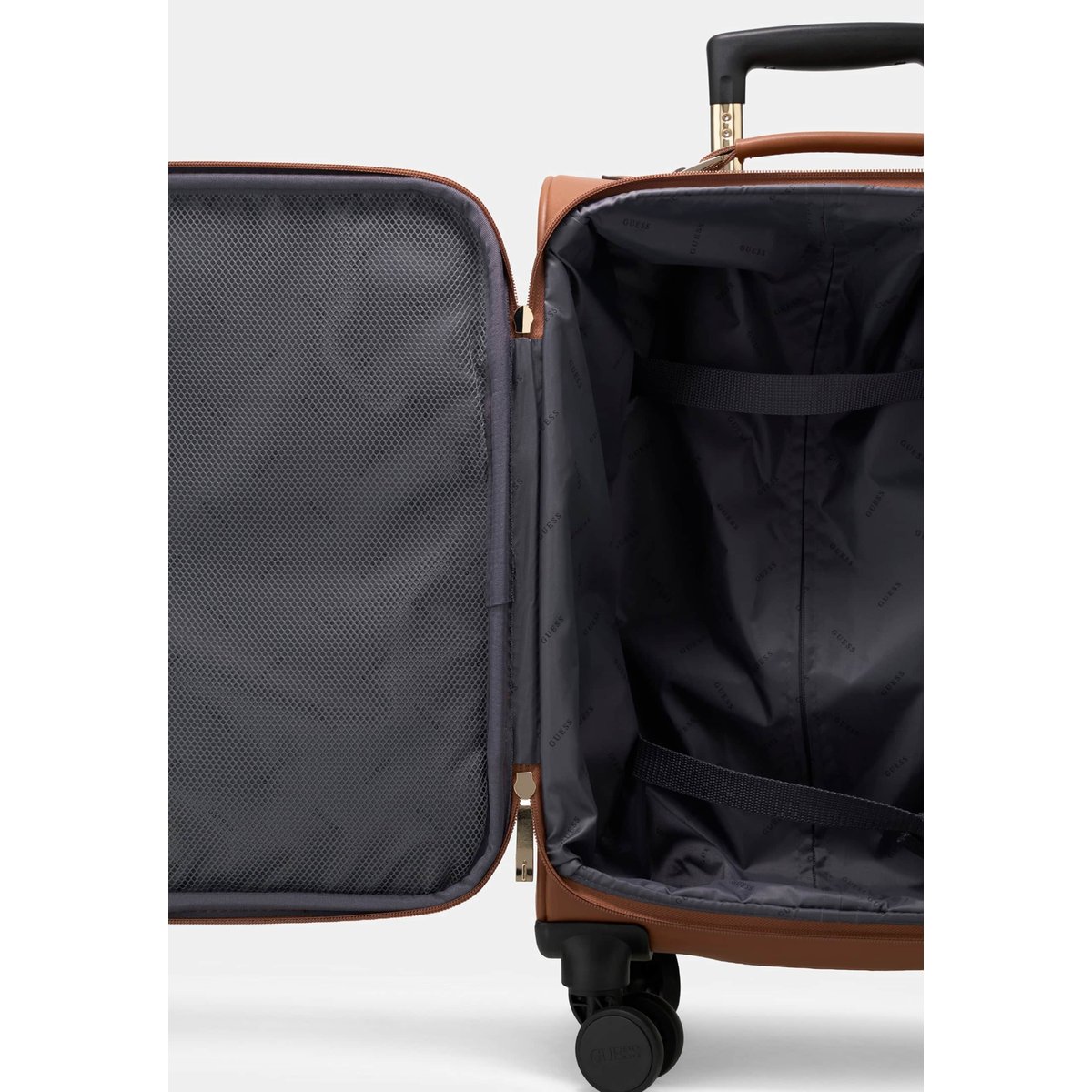 Trolley Avec Logo Audrey marron multi, GUESS