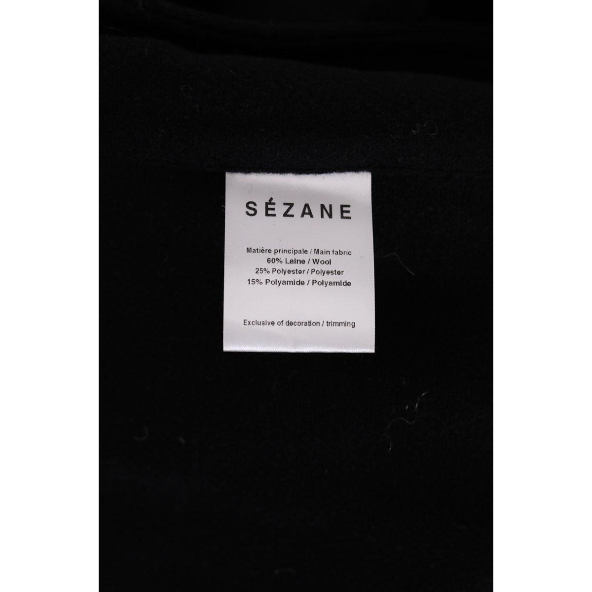 Manteau - Très Bon État noir, SEZANE