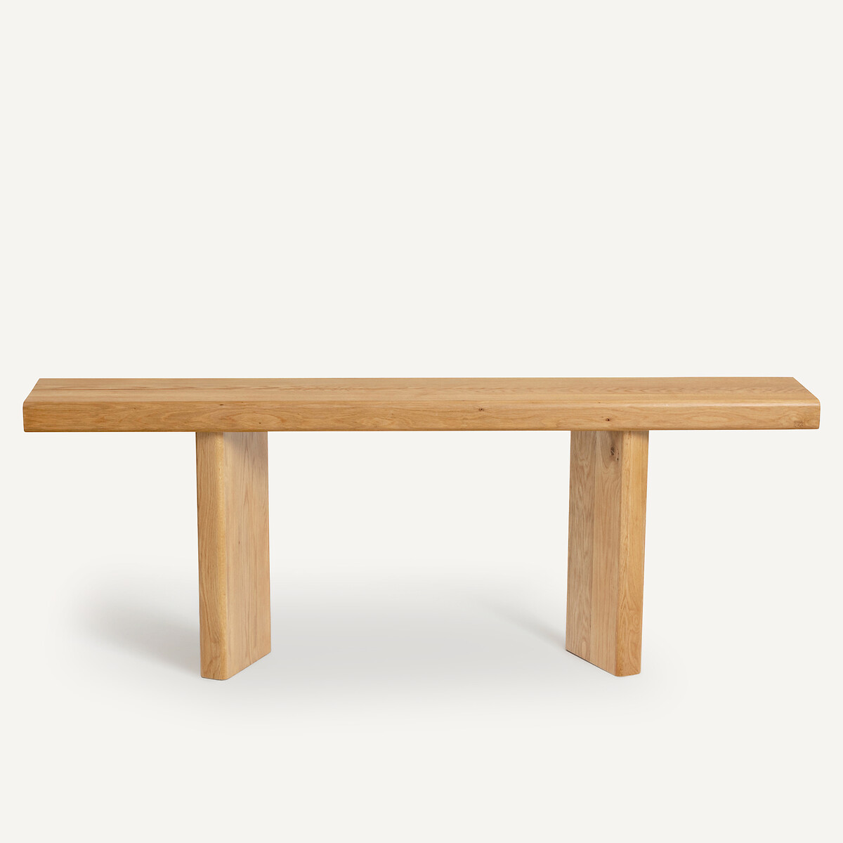 Console chêne et plaqué L200 cm, Olaga chêne naturel, AM.PM
