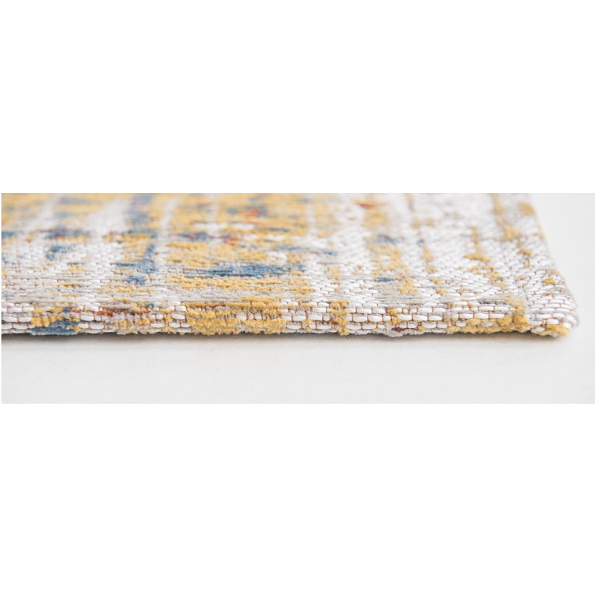 Tapis salon et chambre coton style vintage MONTAUK multicolore, NOVATREND