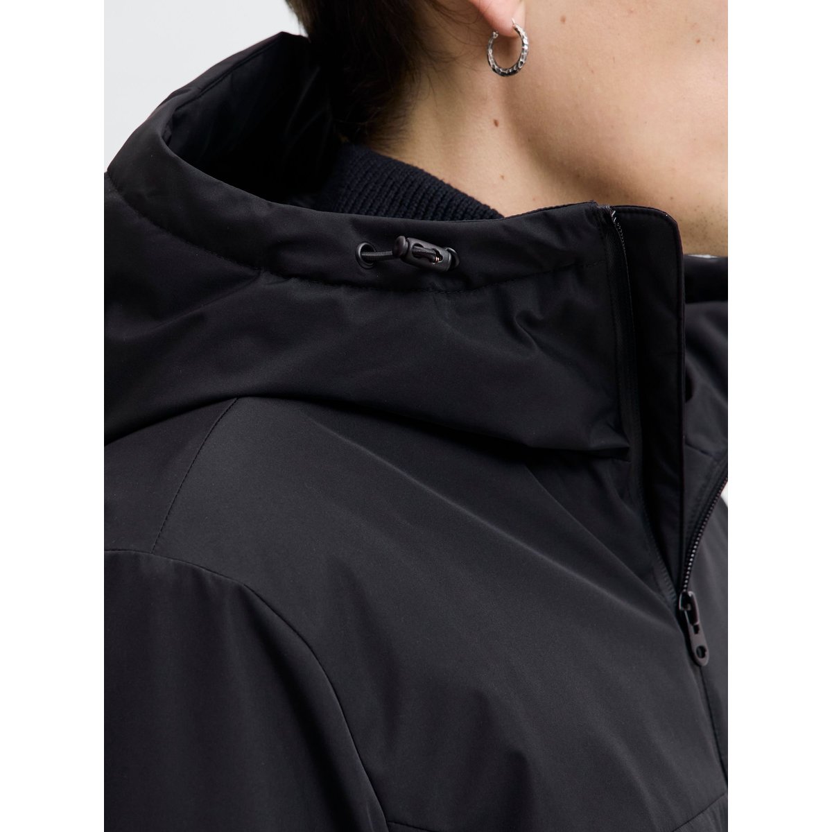 Parka noire - black, JACK & JONES