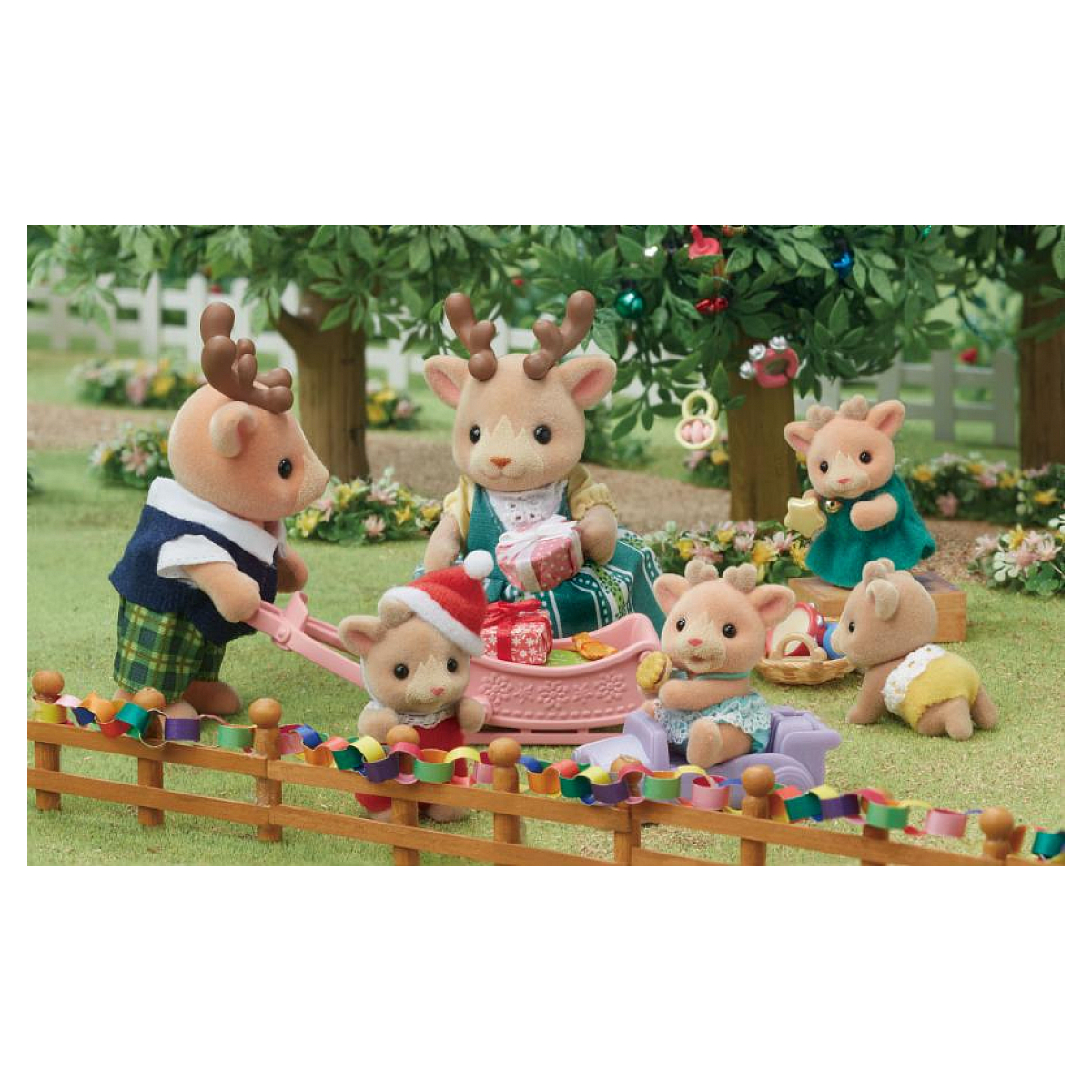 La famille renne - 5692 Sylvanian v002226, SYLVANIAN FAMILIES