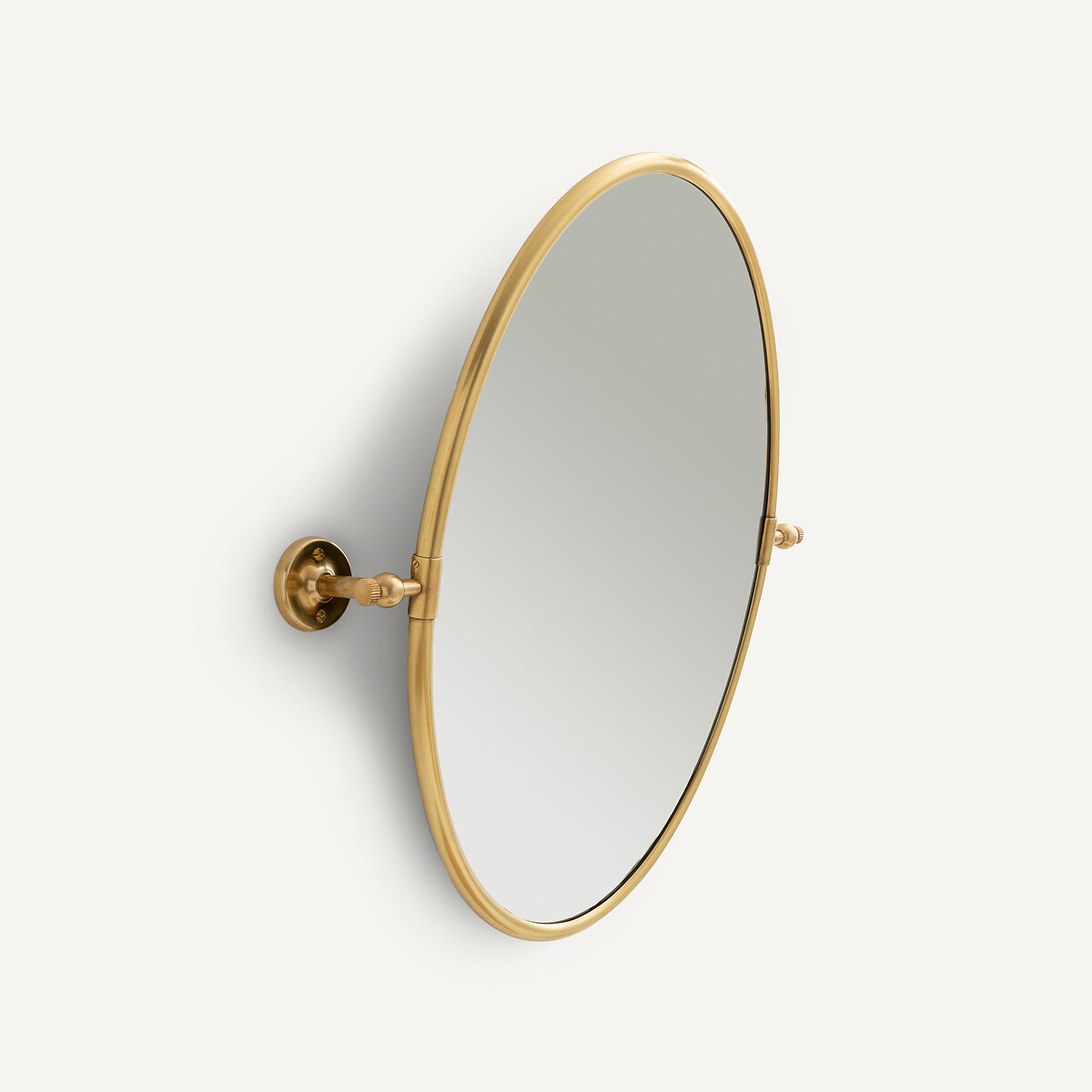Specchio ovale girevole H65 cm, Cassandre ottone, AM.PM