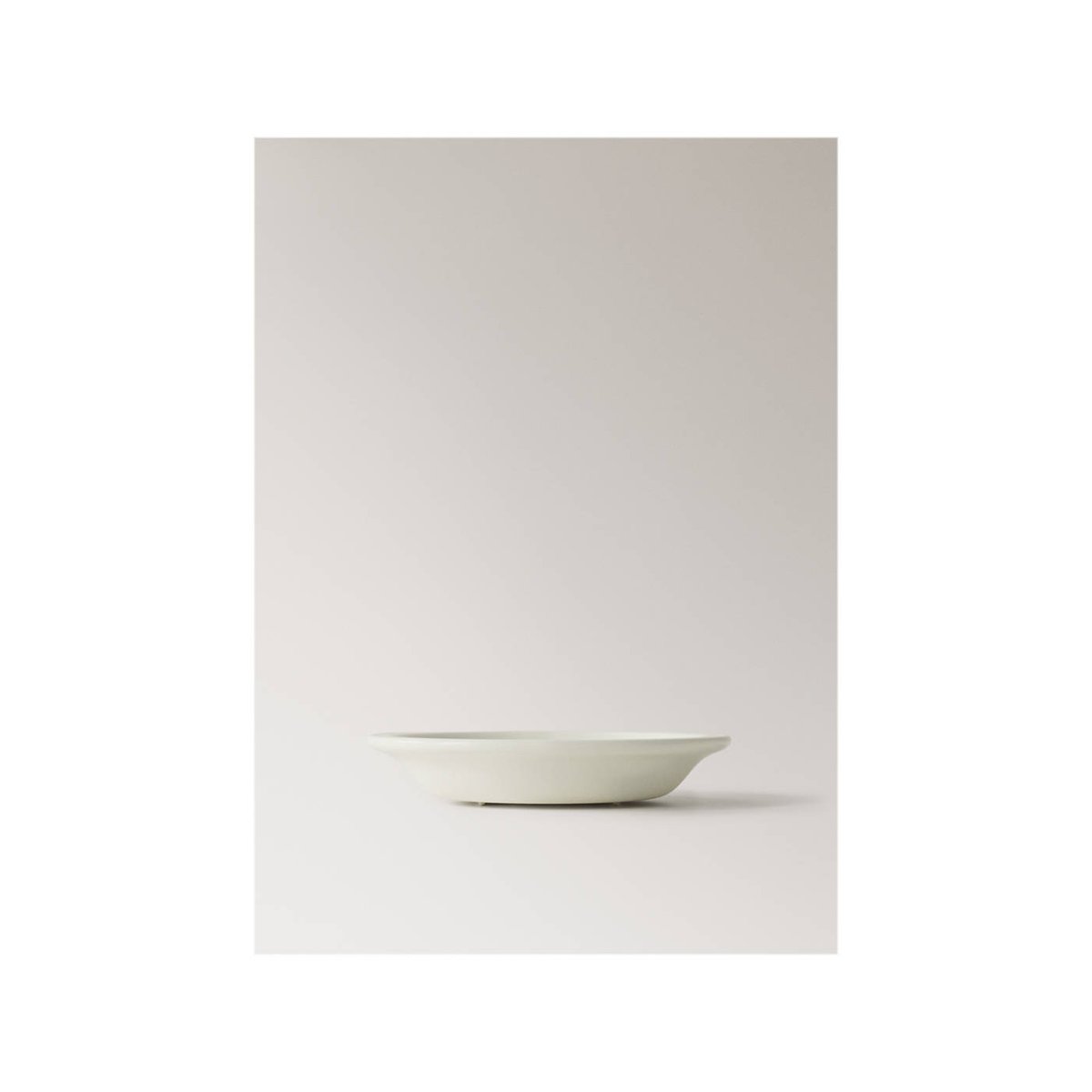 Porte-savon 100 % céramique blanc, MANGO HOME