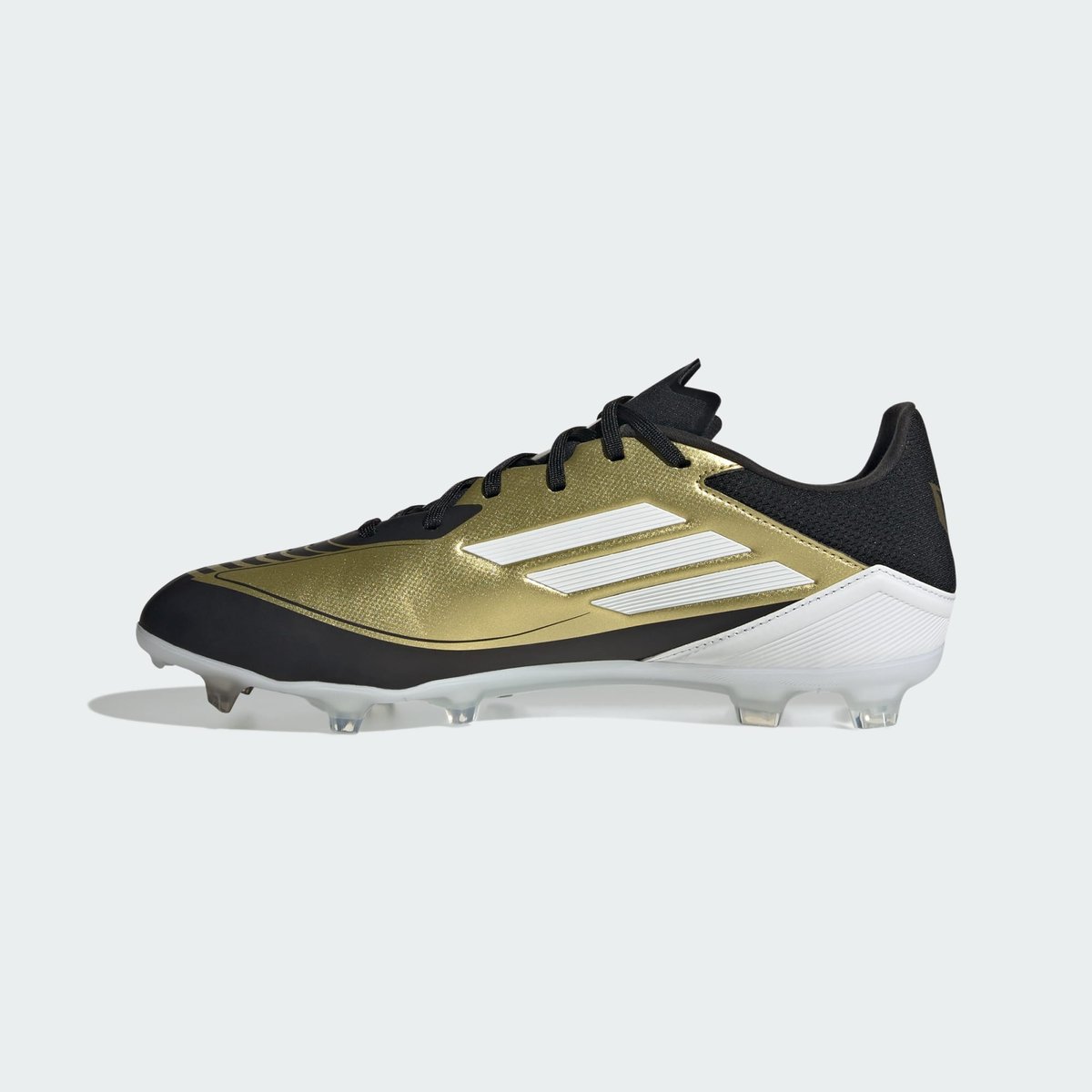 Chaussure Messi F50 League Terrain souple/Multi-surfaces gold metallic / cloud white / core black, adidas Performance