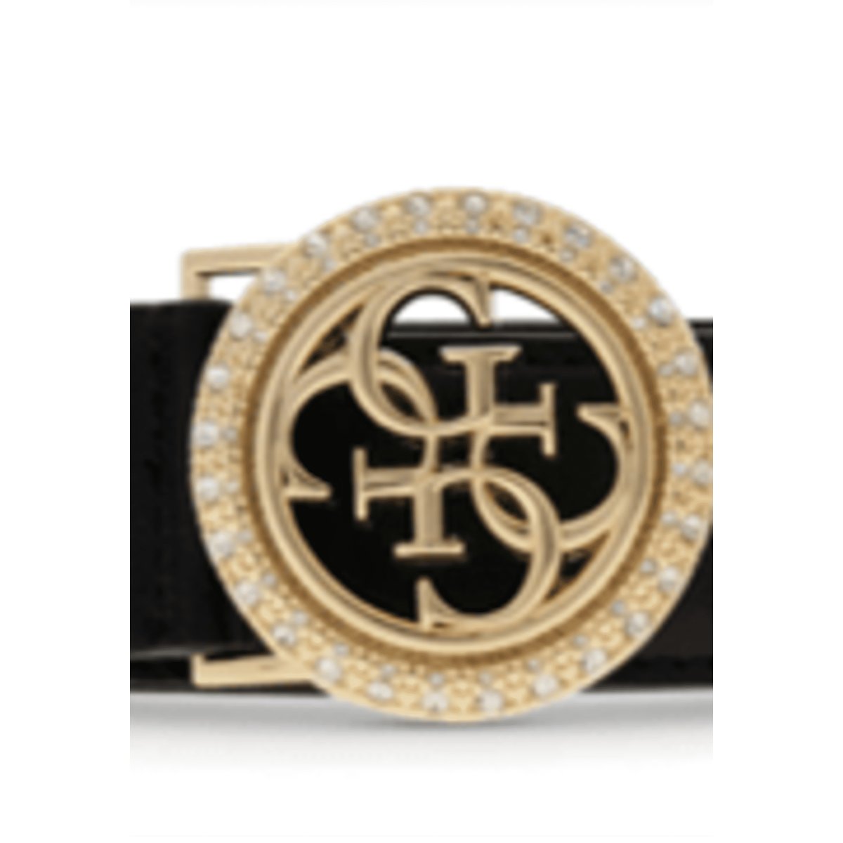 Ceinture Avec Logo noir, GUESS