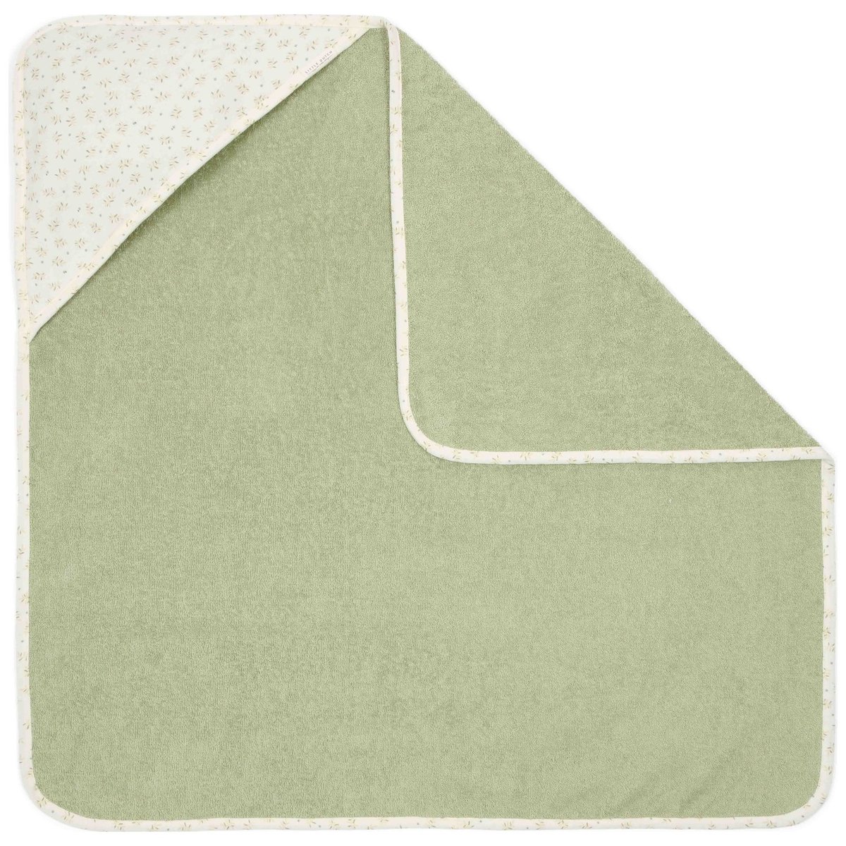 Cape de bain blanc, vert, LITTLE DUTCH
