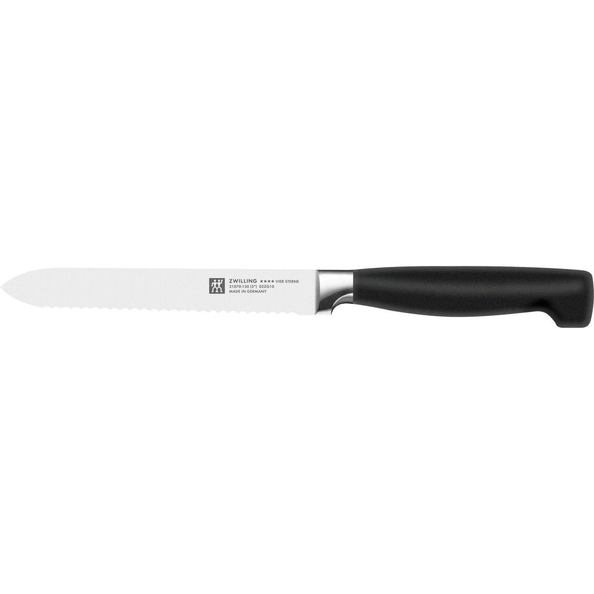 Couteau universel 13 cm, Tranchant en dents de scie couleur unique, ZWILLING