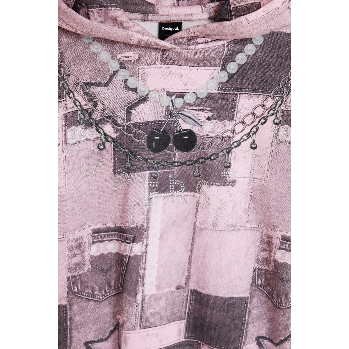 Robe-sweat étoile rouge, DESIGUAL