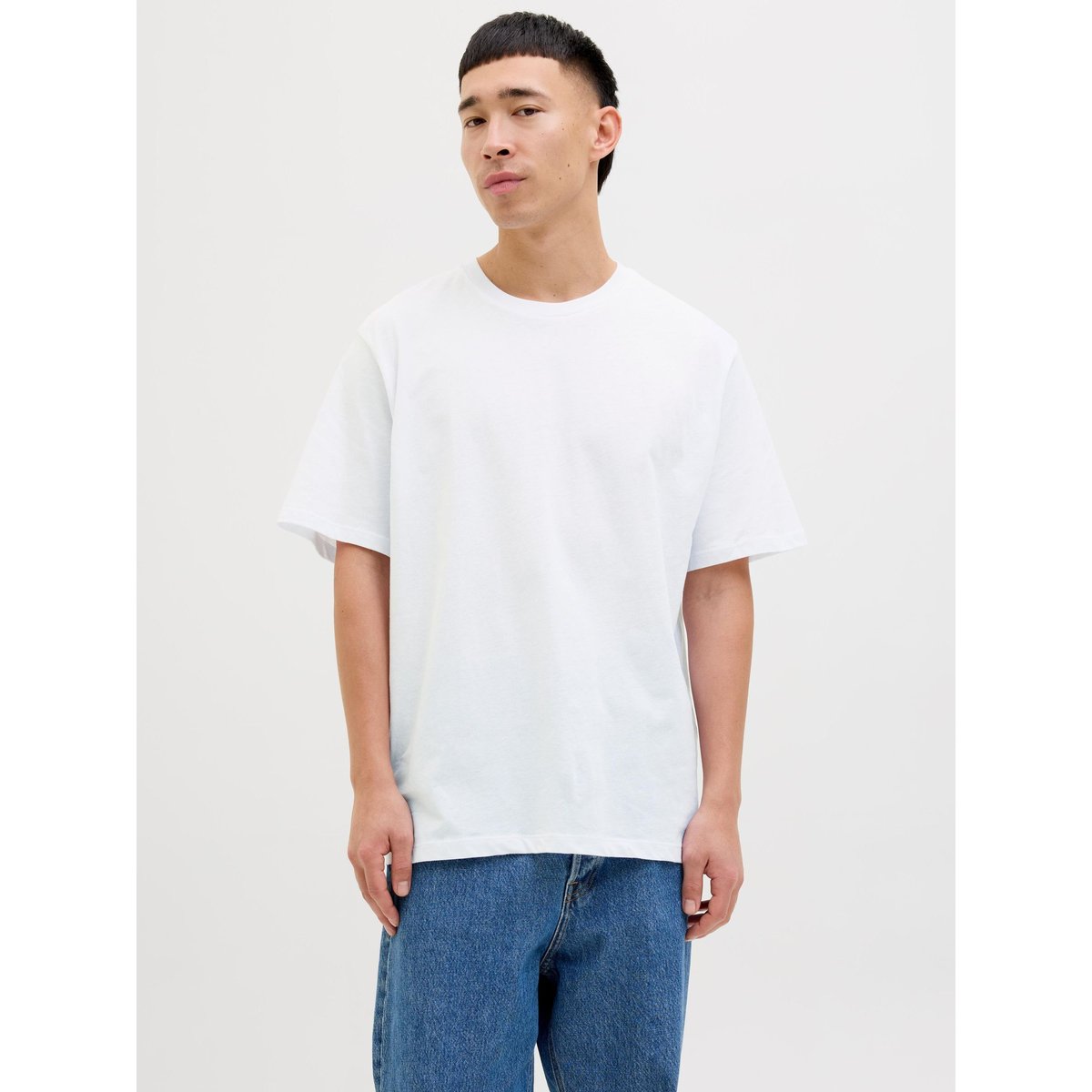 T-Shirt white 1, JACK & JONES