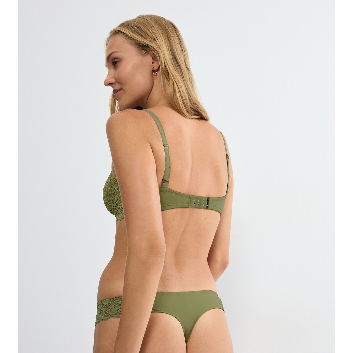 Soutien-gorge emboitant Amourette olive, TRIUMPH