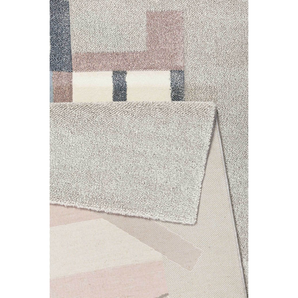 Tapis motif cabine de plage ,  Sea Castle gris, ESPRIT