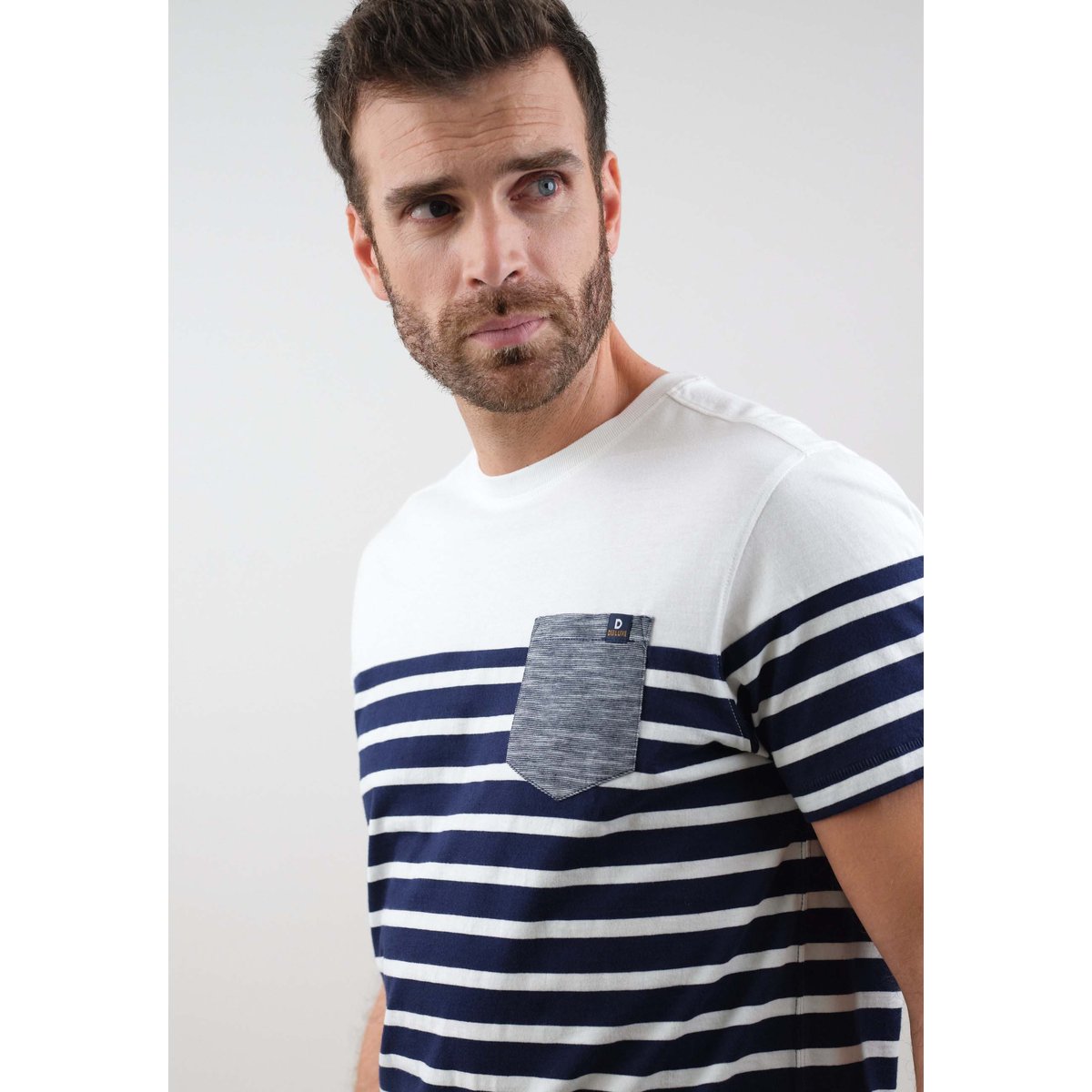 T-shirt lifesyle en coton DIXON natural, DEELUXE