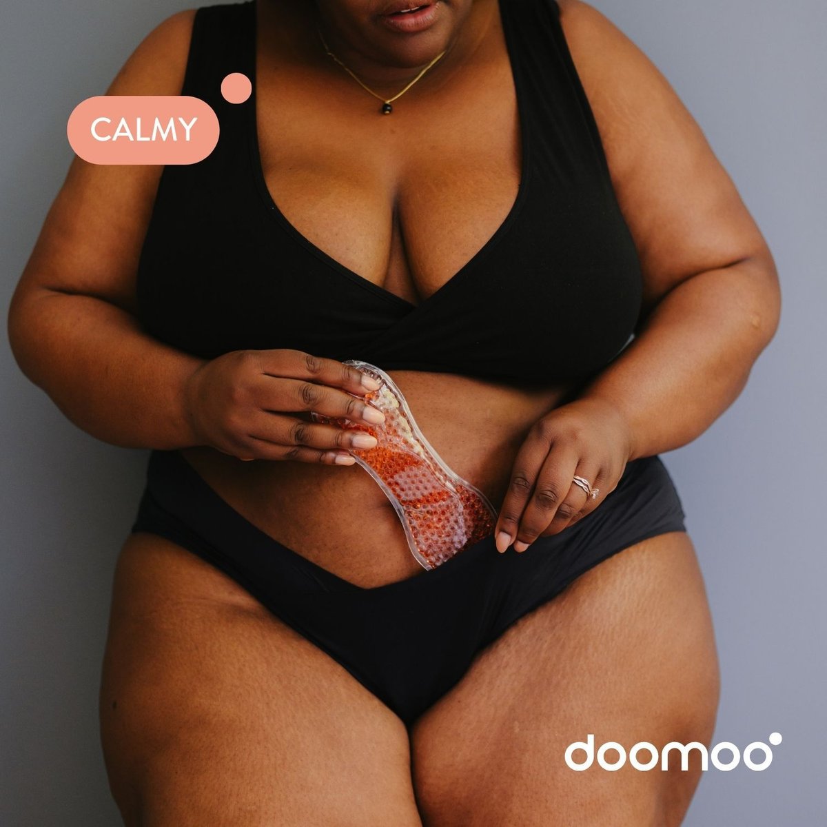 Bande apaisante post-partum Calmy orange, DOOMOO