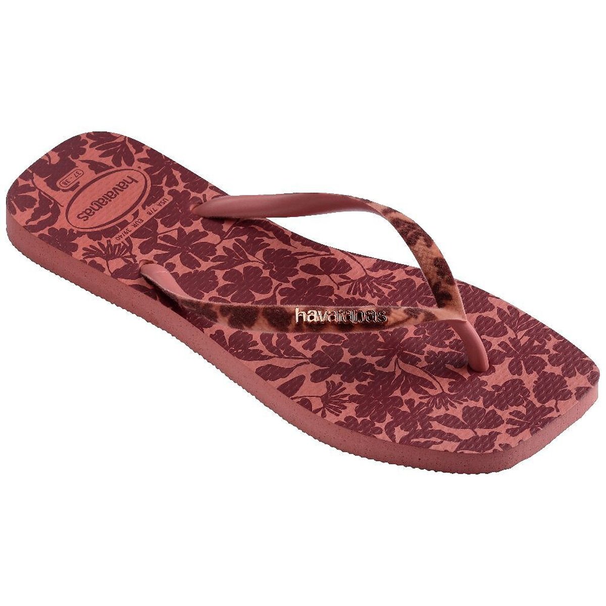 Infradito SQUARE Velvet terracotta, HAVAIANAS