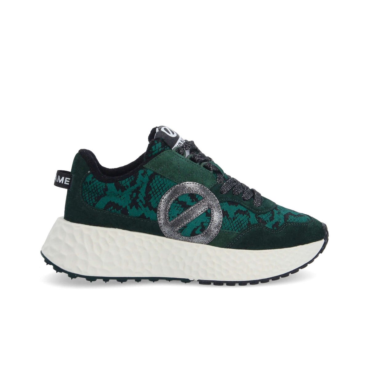 CARTER JOGGER W SNAKE KISS ÉMERAUDE - Collier orné de Cristaux Swarovski® inclus vert, NO NAME