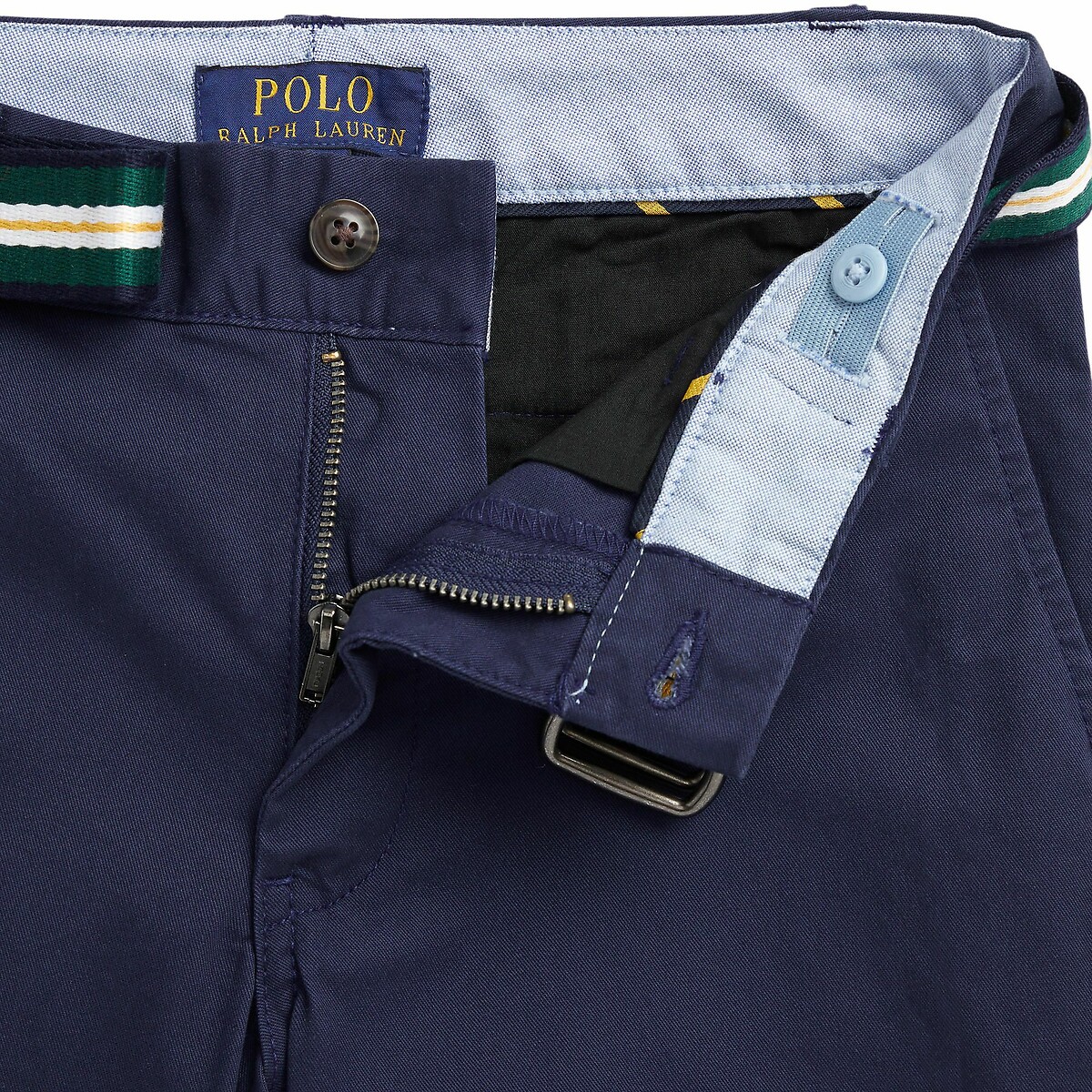 Chino short marineblauw, POLO RALPH LAUREN