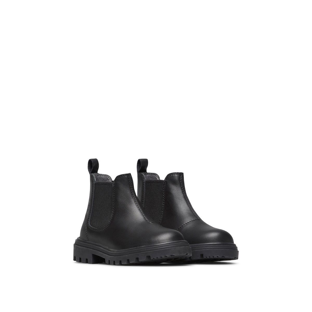 Chaussures premiers pas en cuir KEEIRA noir-, NATURINO