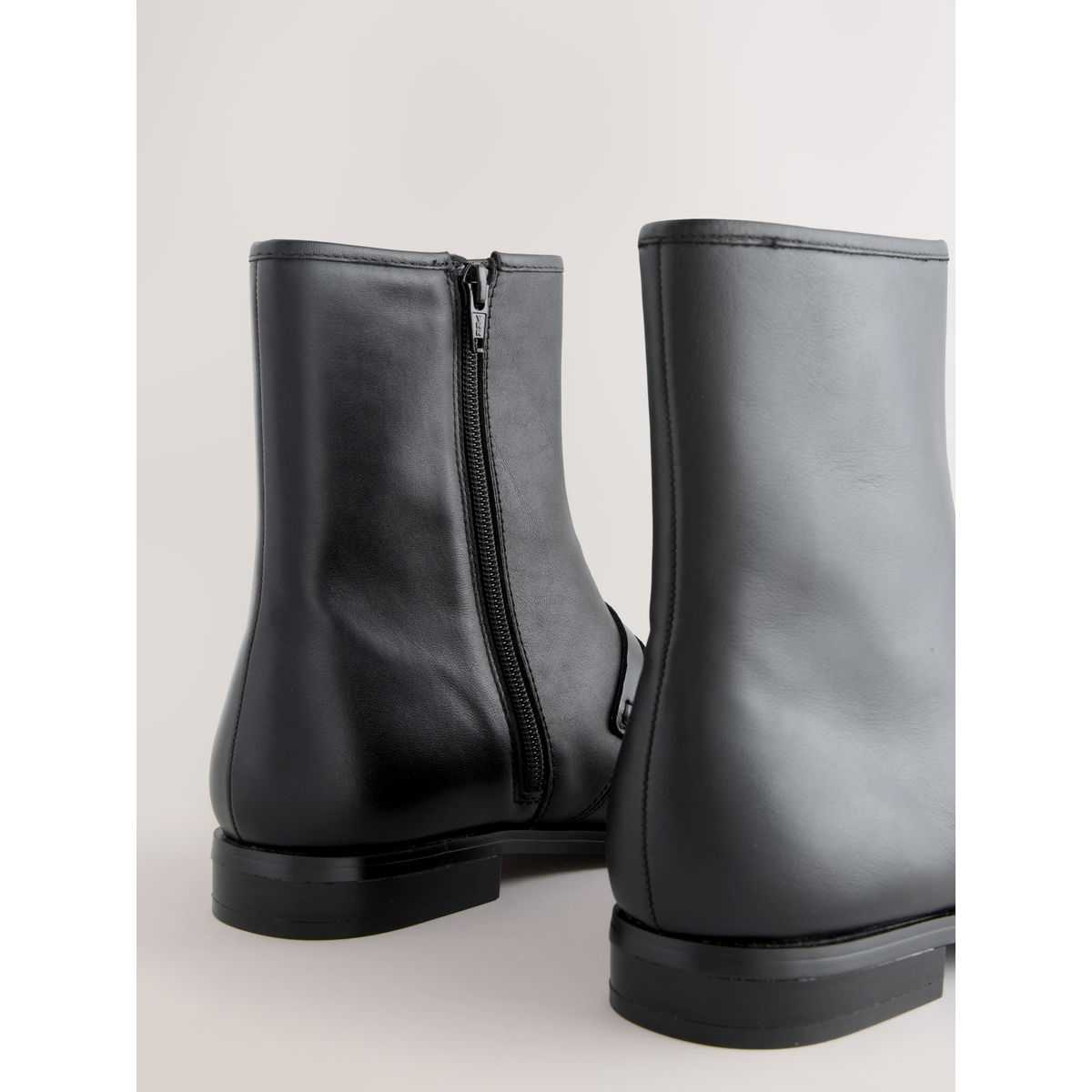 Bottines style mocassins forever comfort® noir, NEXT