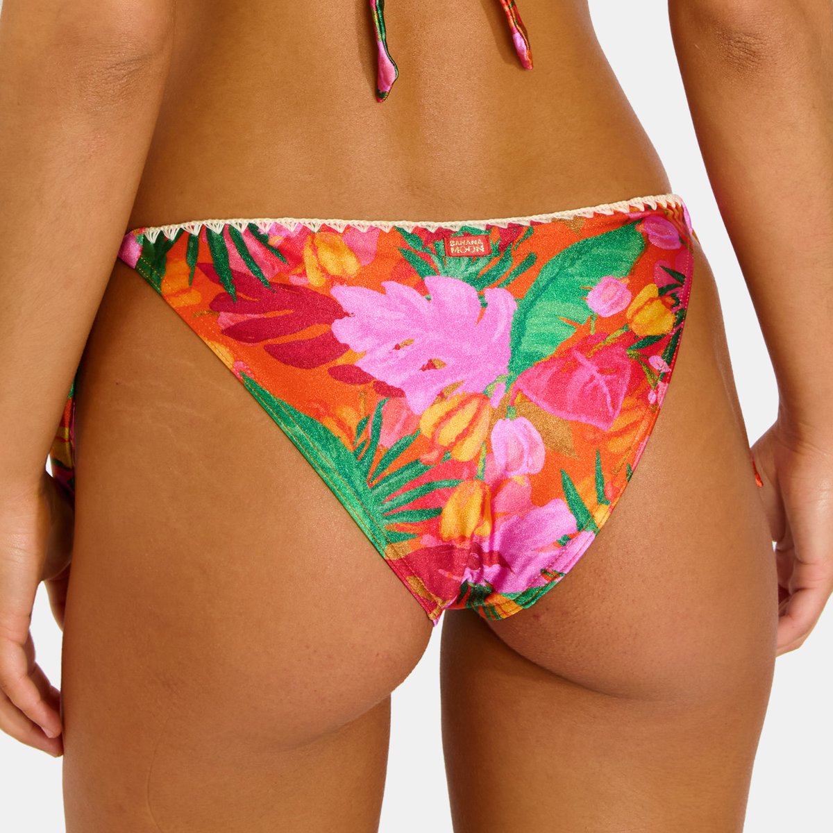 Bas de maillot culotte nouée Dimka - ALAMEA orange, BANANA MOON