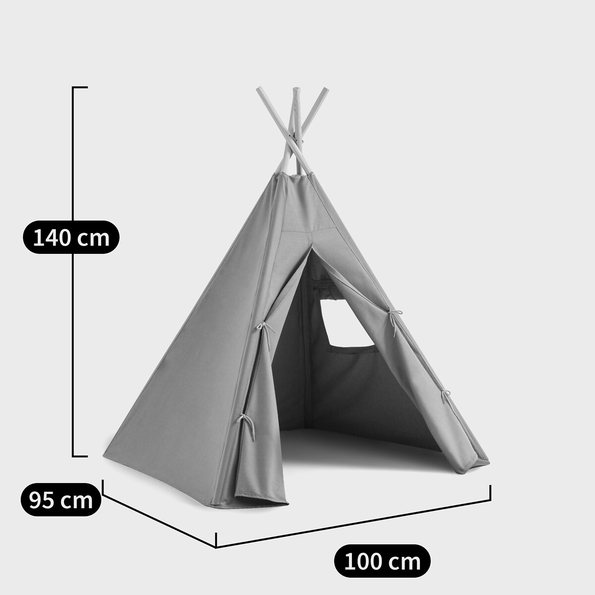 Tente / Tipi enfant, Tipea ecru, LA REDOUTE INTERIEURS