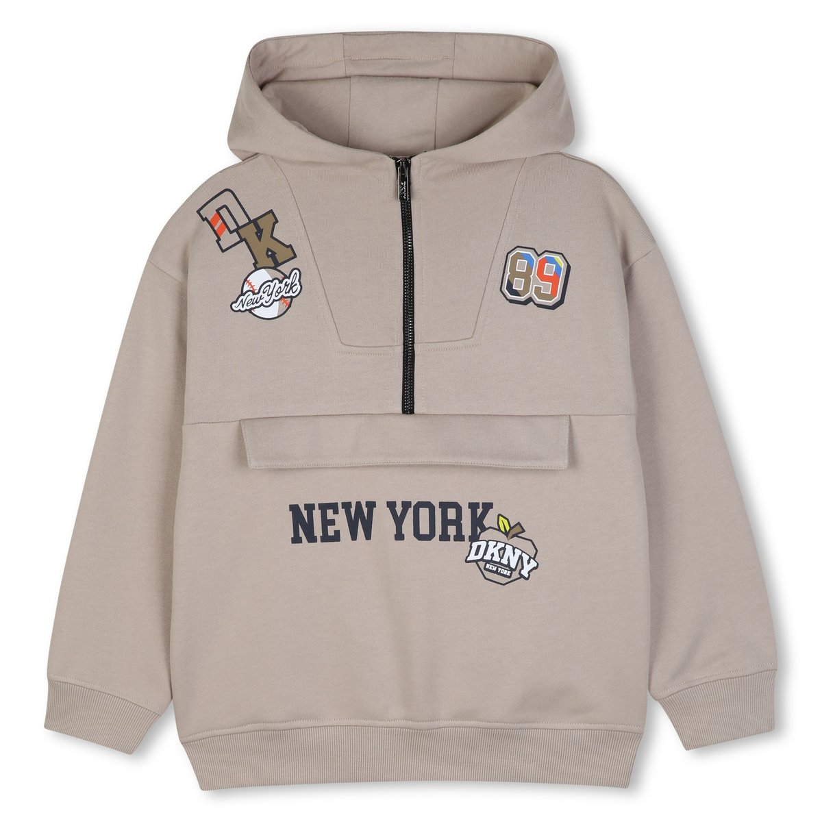 Sweat à capuche poussiere, DKNY