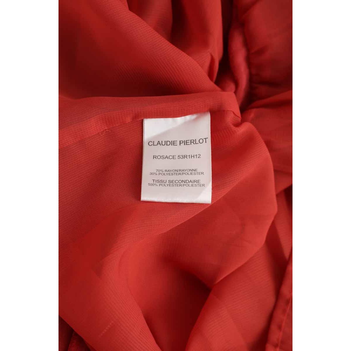Robe - Très Bon État rouge, CLAUDIE PIERLOT