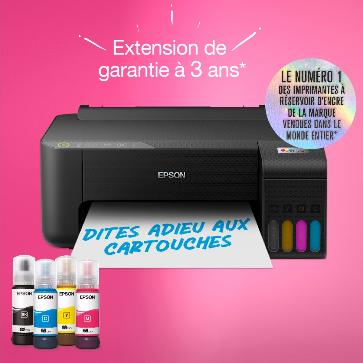 Imprimante jet d'encre EcoTank ET-1810 couleur unique, EPSON