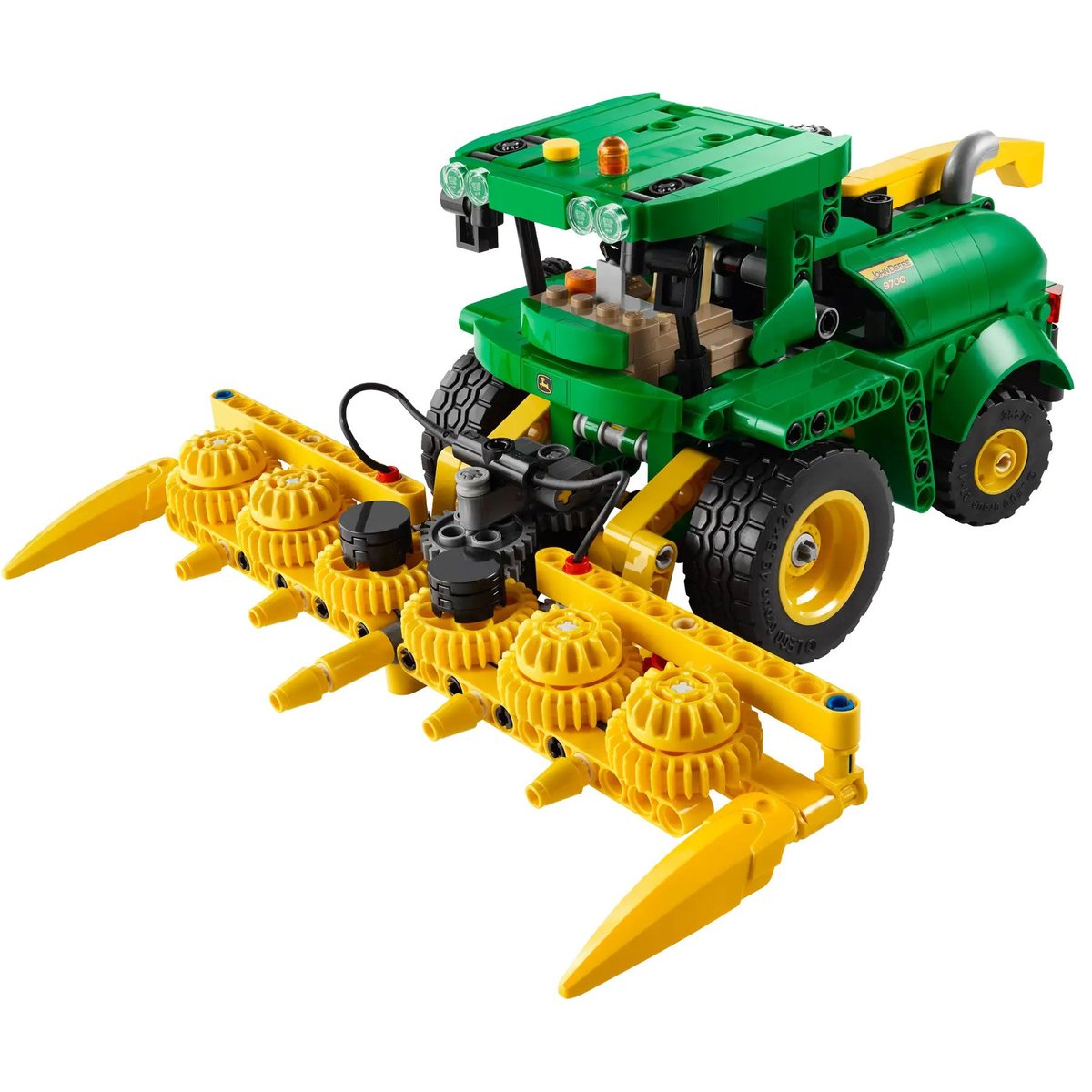 LEGO Technic John Deere 9700 - Ensileuse Automotrice 42168 pour Enfants les couleurs classiques de john deere, LEGO