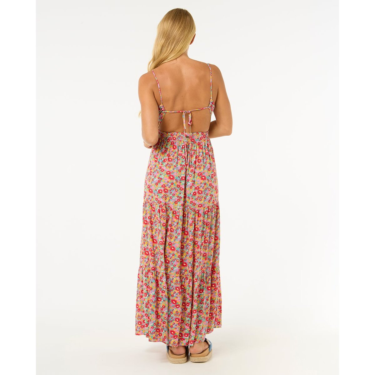 Robe LAS DALIAS MAXI DRESS bleu, RIP CURL