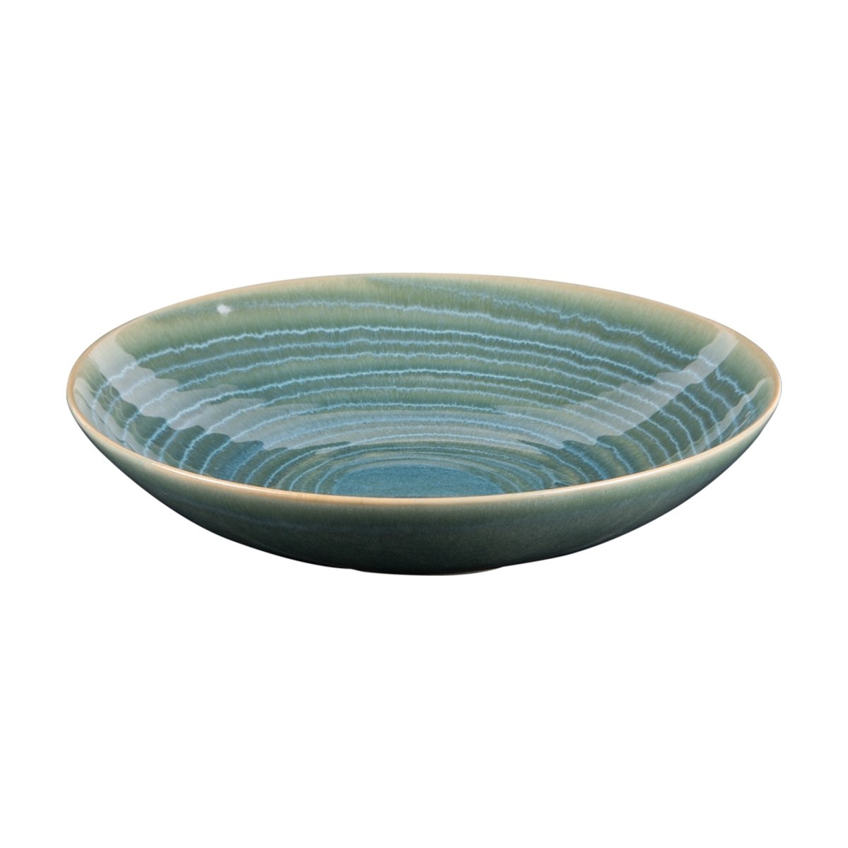 Assiette creuse moon lagon 22 cm (lot de 6) bleu, TABLE PASSION