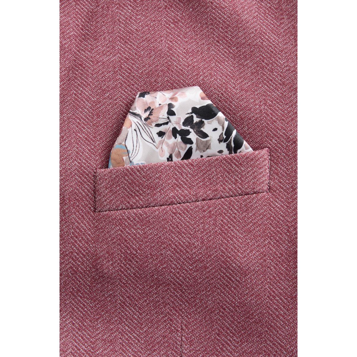 Blazer slim en jersey à chevrons rose, NEXT